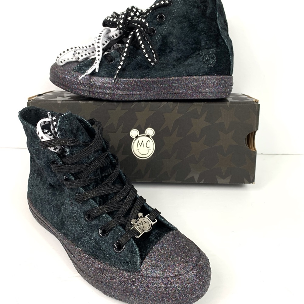 Converse Miley Cyrus HI Top Woman’s Black/Glitter
